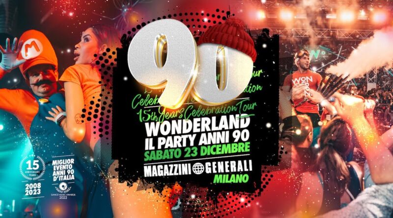 90 Wonderland – 15th years Celebration Tour @ Magazzini Generali